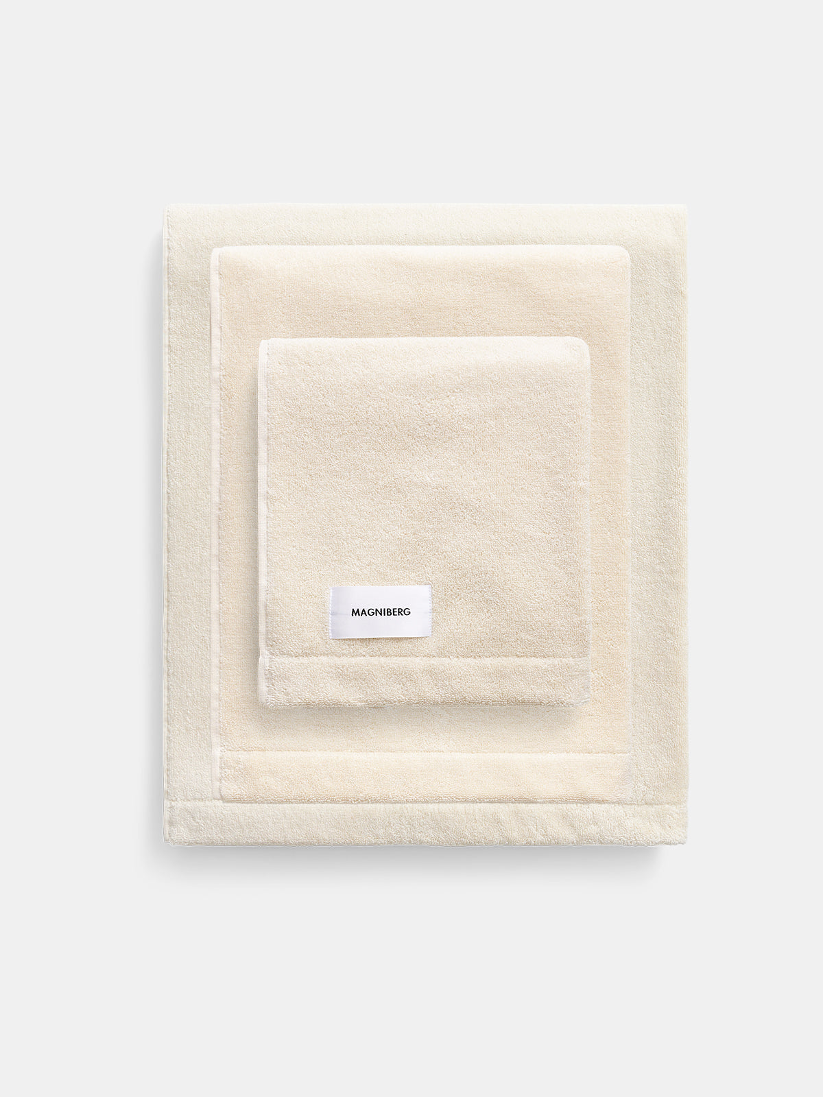 Gelato Towels, Coconut White