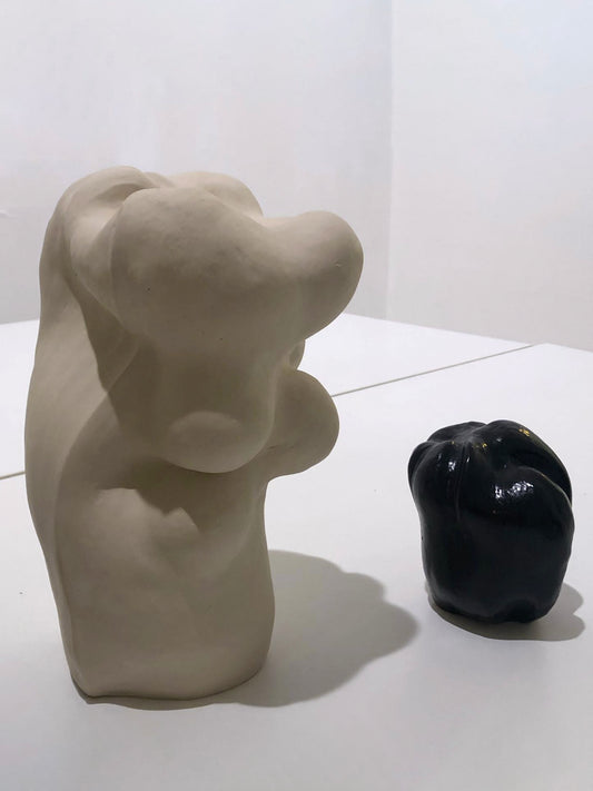 Sculpture, "No titel", White