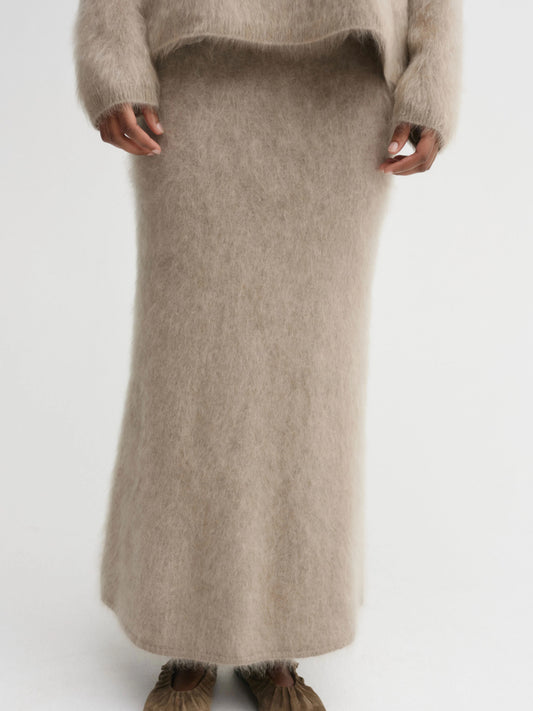 Umi Brushed Cashmere Skirt