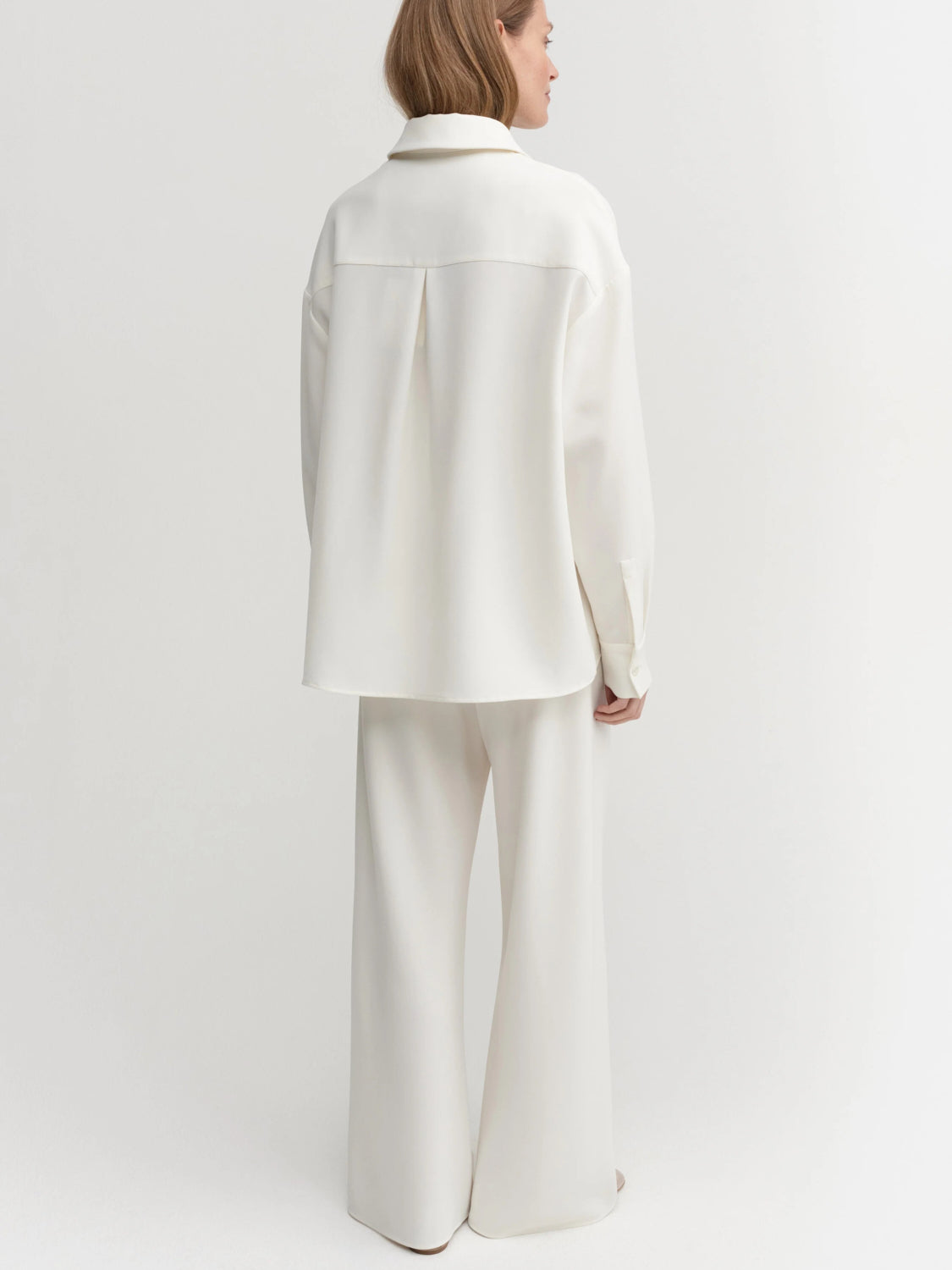 Finn Crepe Shirt - Cream