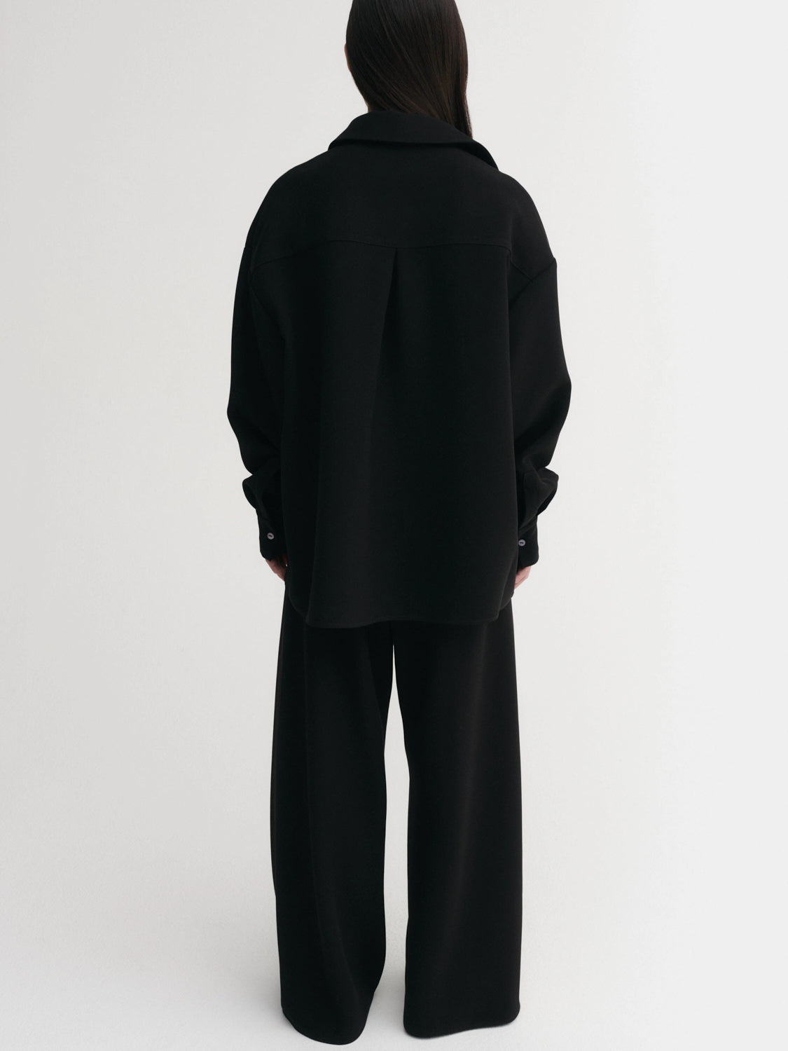 Finn Crepe Shirt - Black