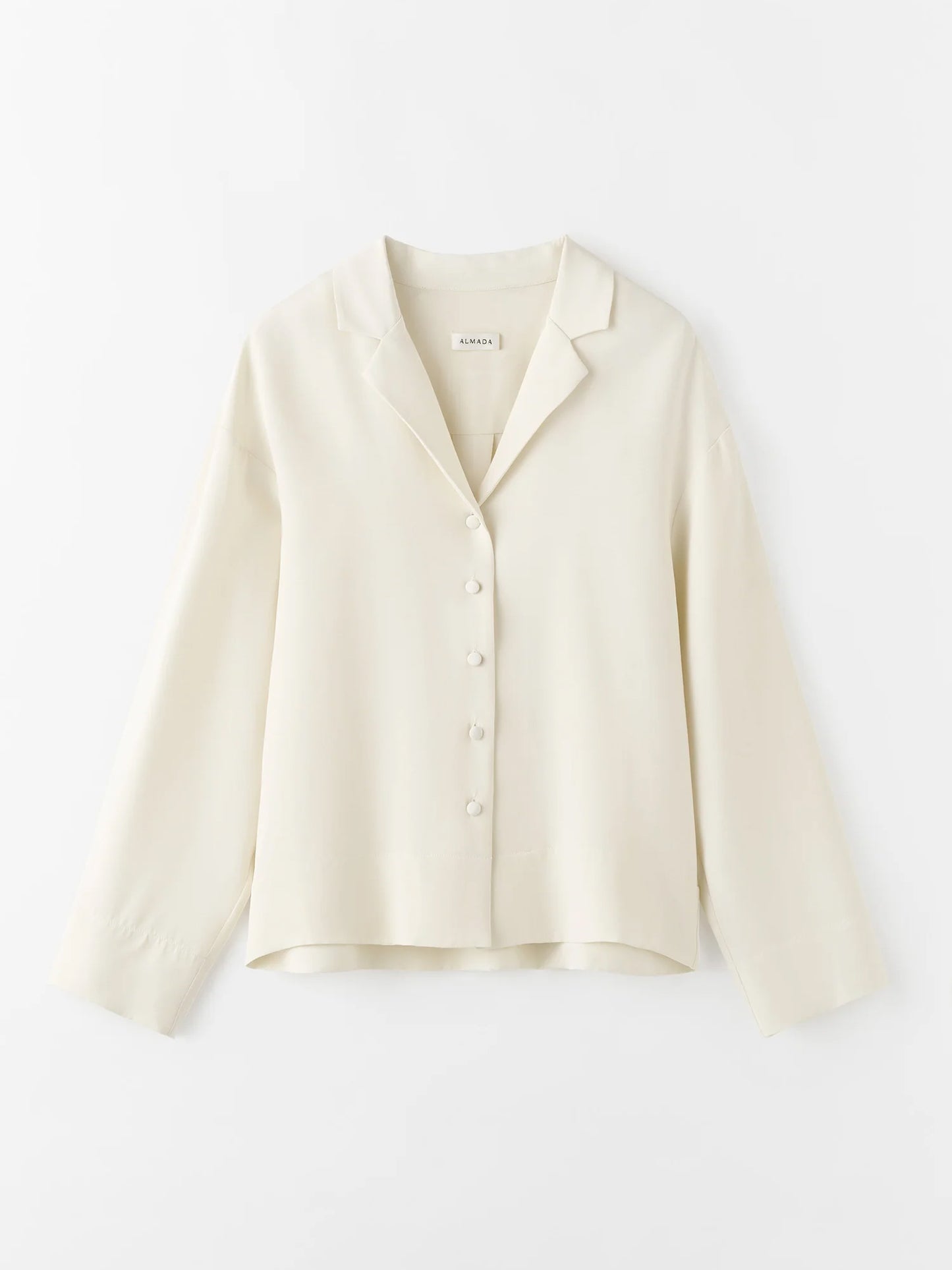 Leila Silk Shirt - Vanilla
