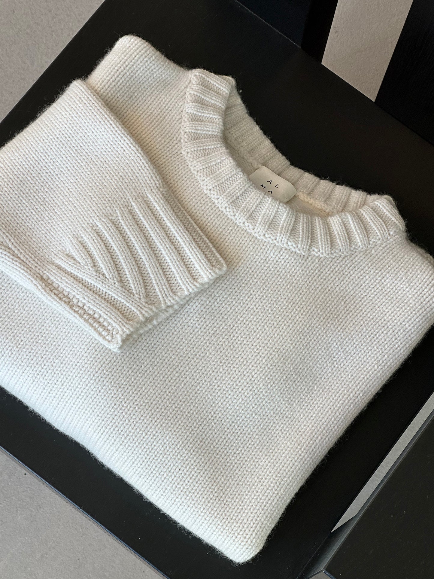 Cru Crewneck Sweater - Cream