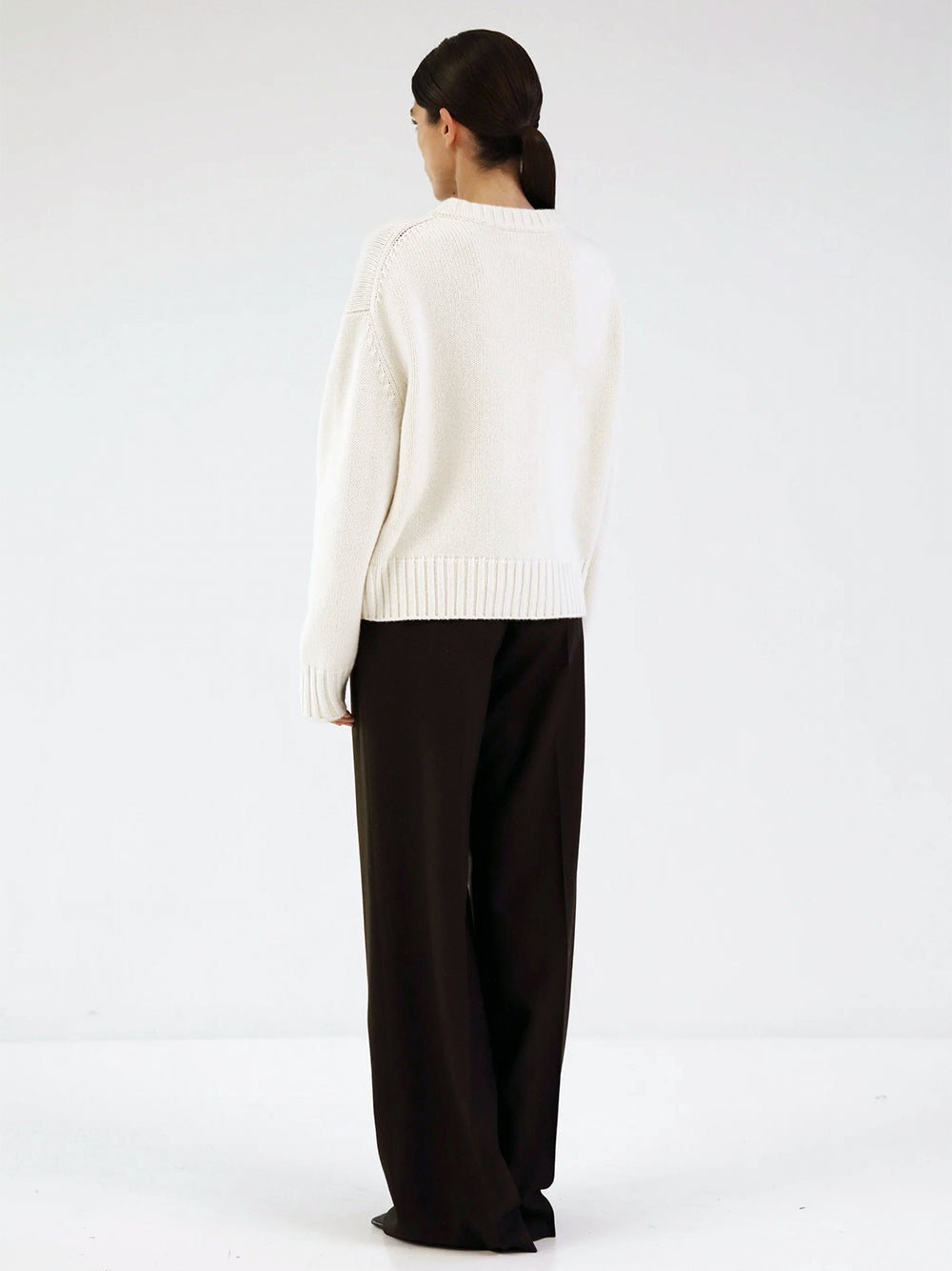 Cru Crewneck Sweater - Cream