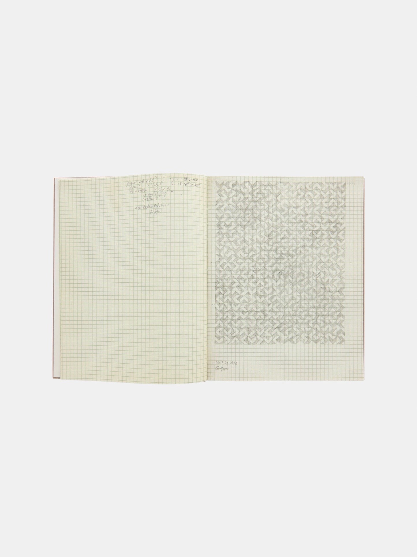 Anni Albers: Notebook 1970 - 1980