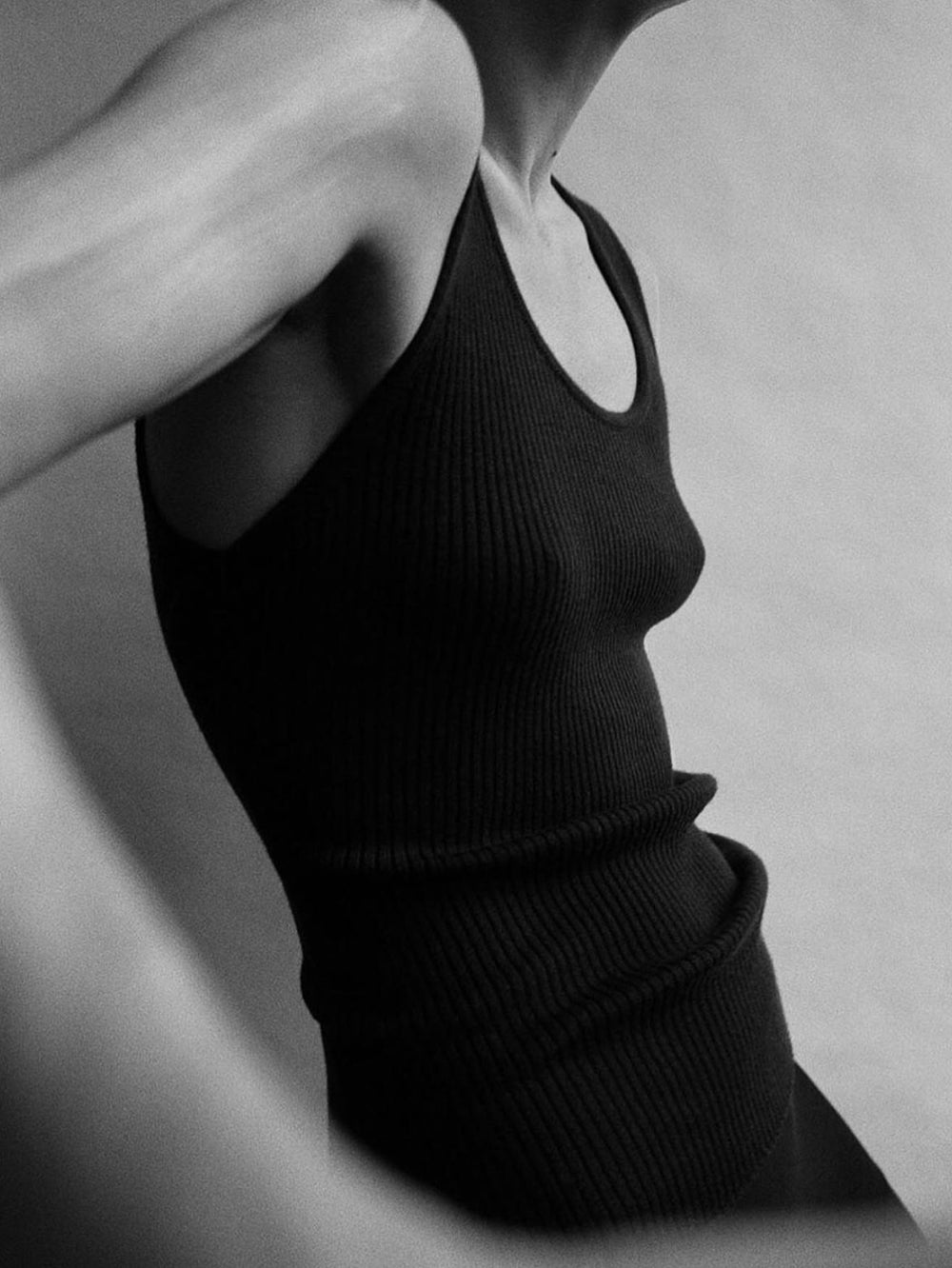 0007 Jersey Singlet With Side Panels