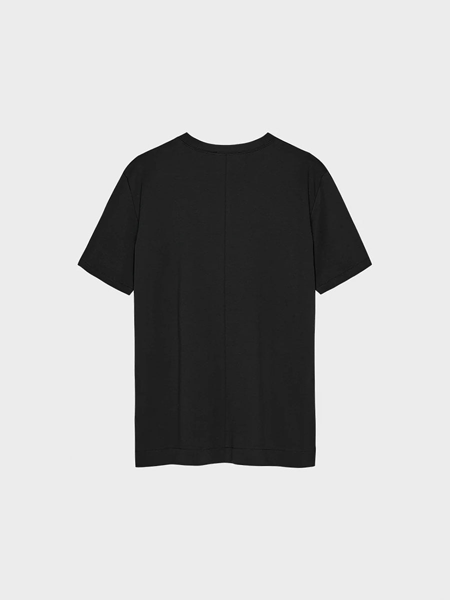 0021 Organic Cotton Oversized Tee l Black
