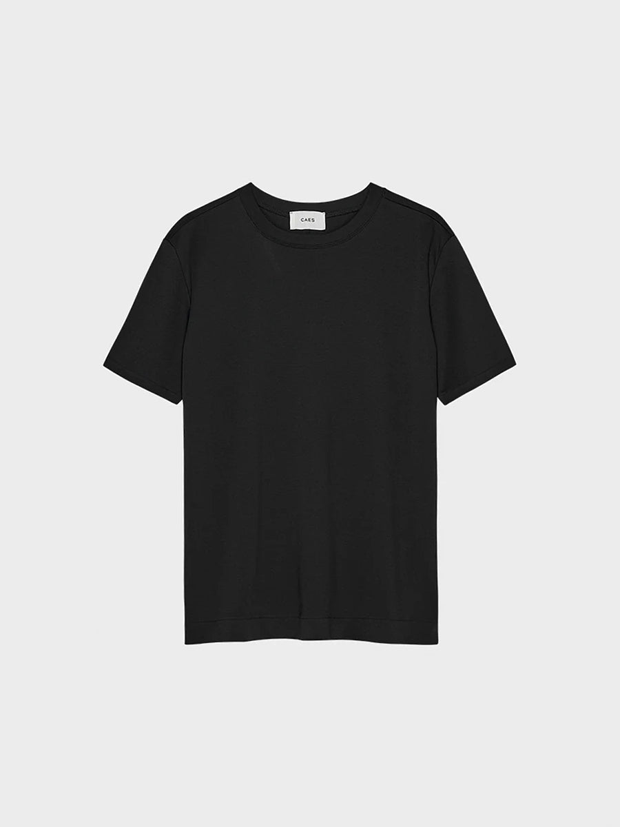 0021 Organic Cotton Oversized Tee l Black