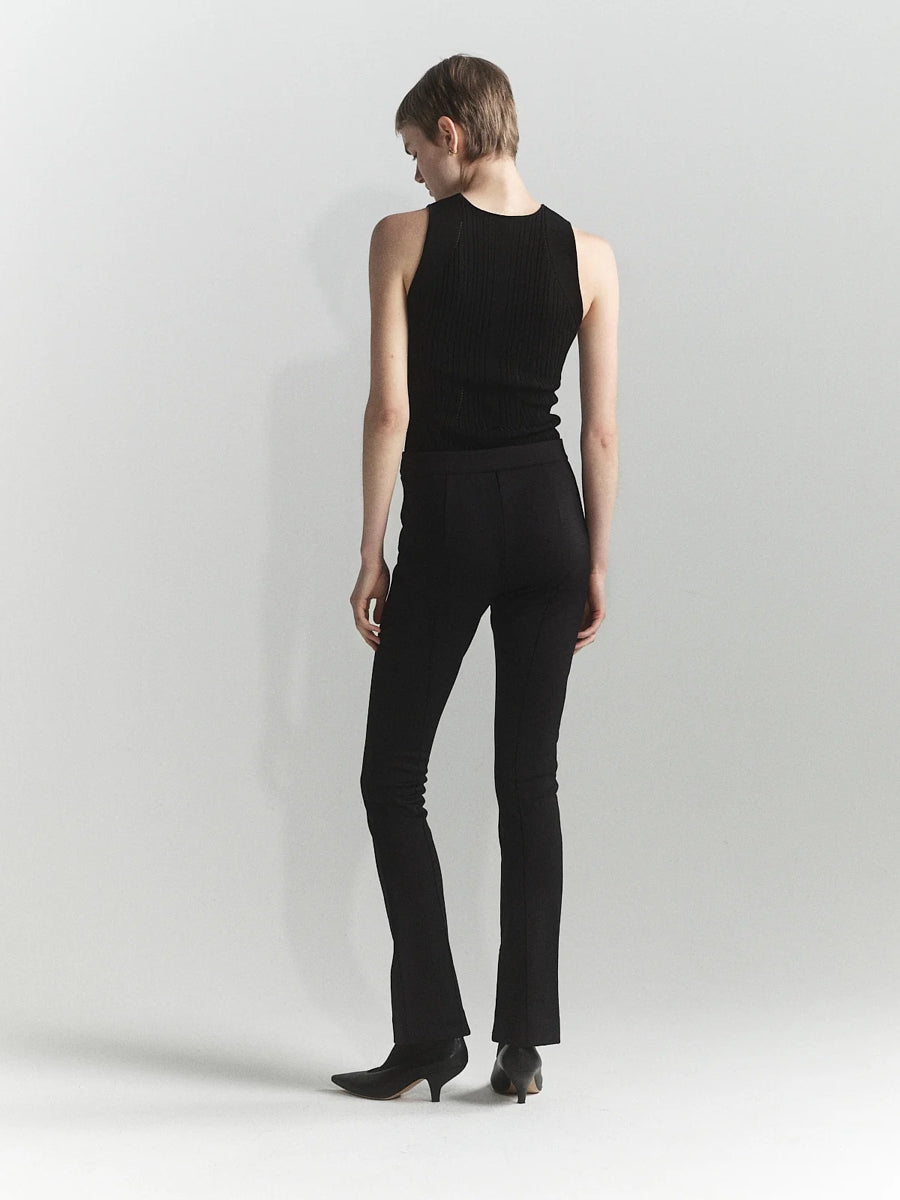 0125 Rib Corsage Singlet