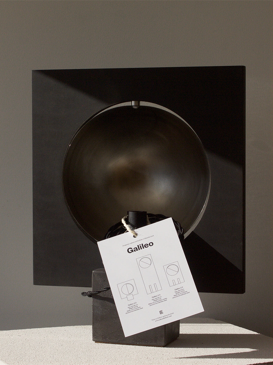 Galileo 2.0 Lampe - Sort