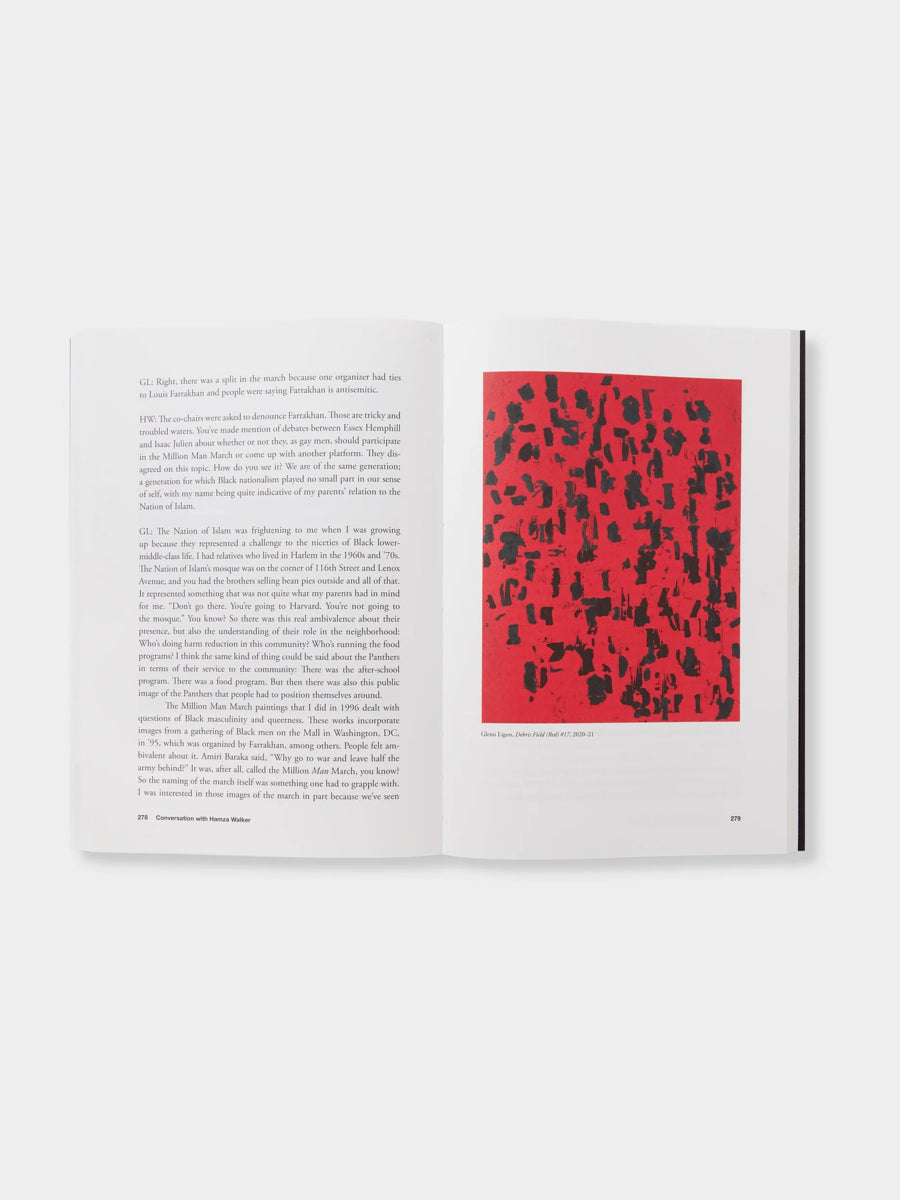 Glenn Ligon: At skelne pis fra regn; Skrifter og Interviews