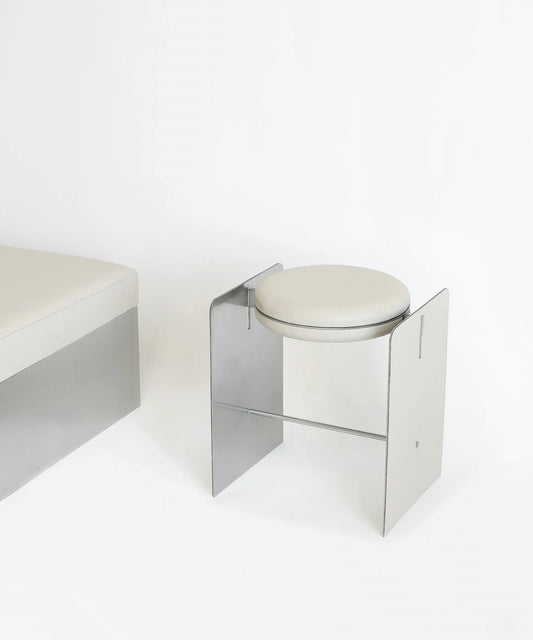 Building Blocks Skammel / Sidebord - Off-white