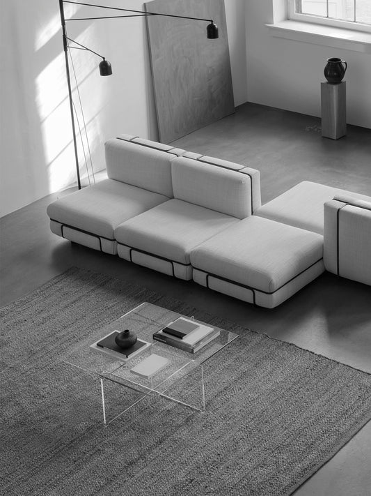 Cross Plex Bord Designet af Bodil Kjær, 1959