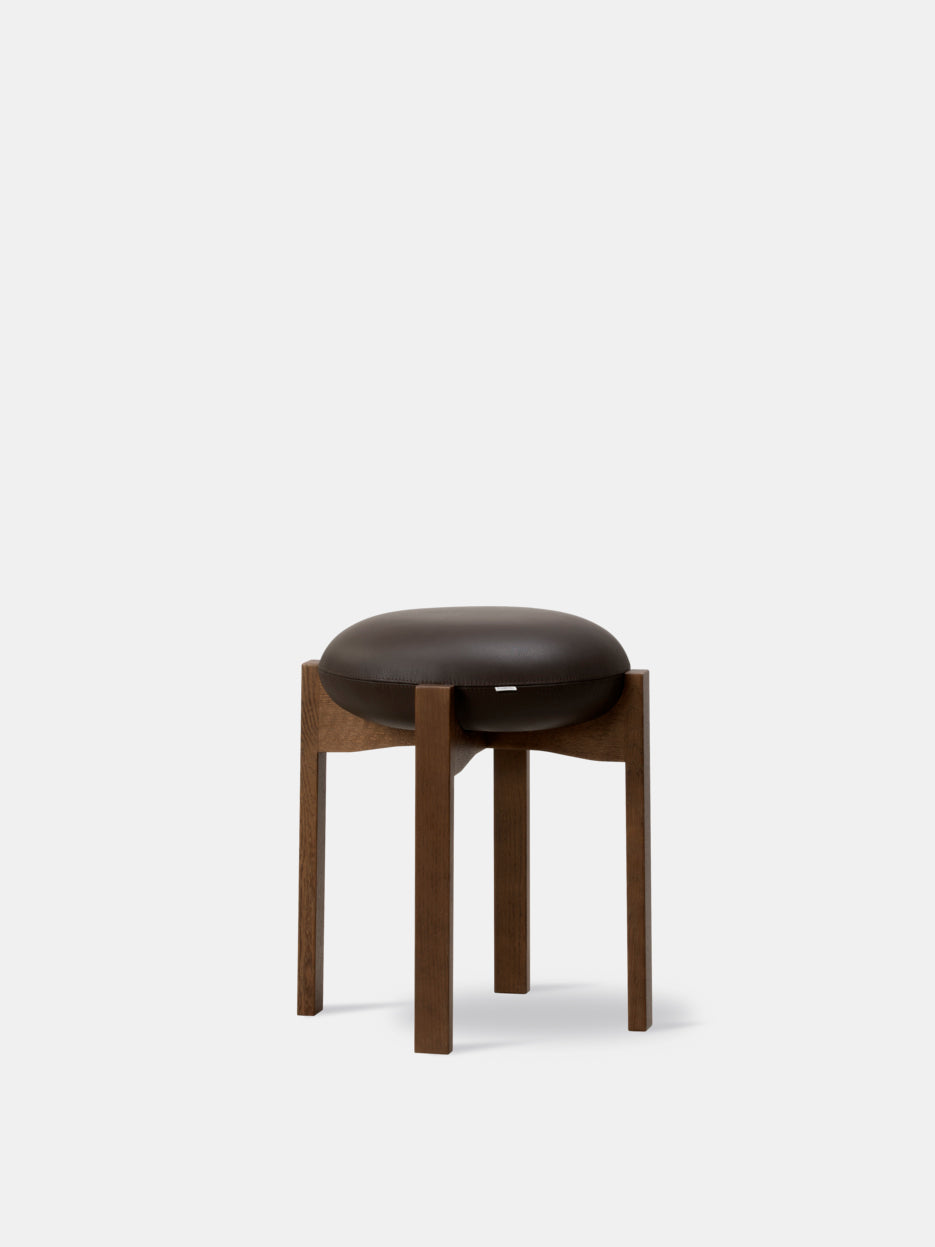 Pioneer Stool - Smoked Oak Stained