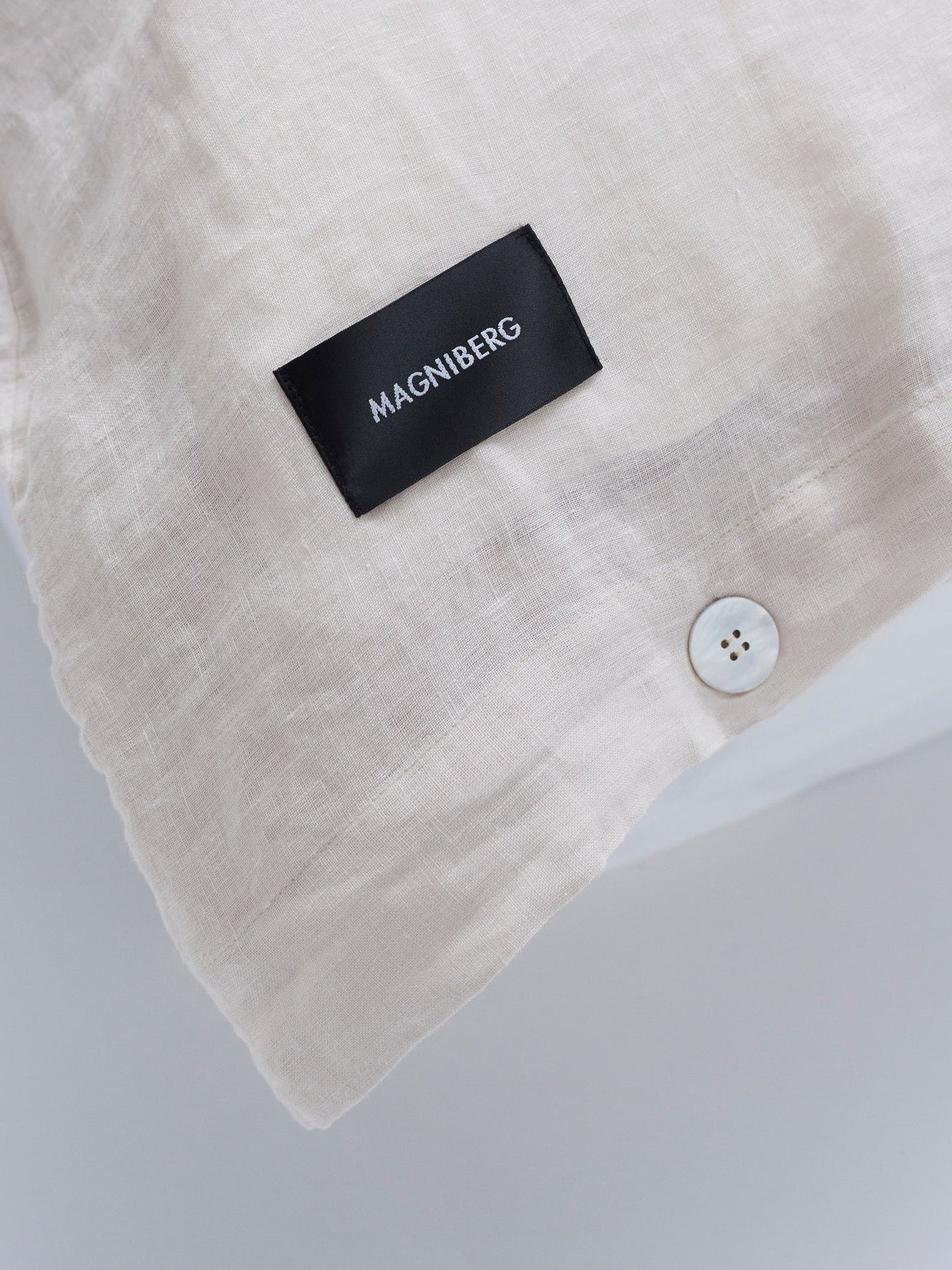 Mother Linned Dynebetræk Single – Beige