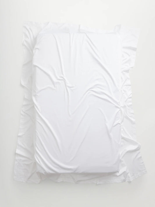 Poplin Flat Sheet – White