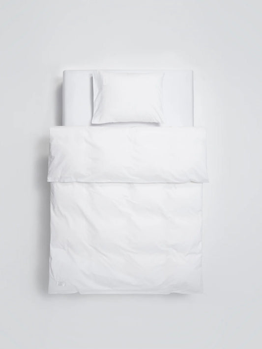 Pure Poplin Duvet Cover Double – White