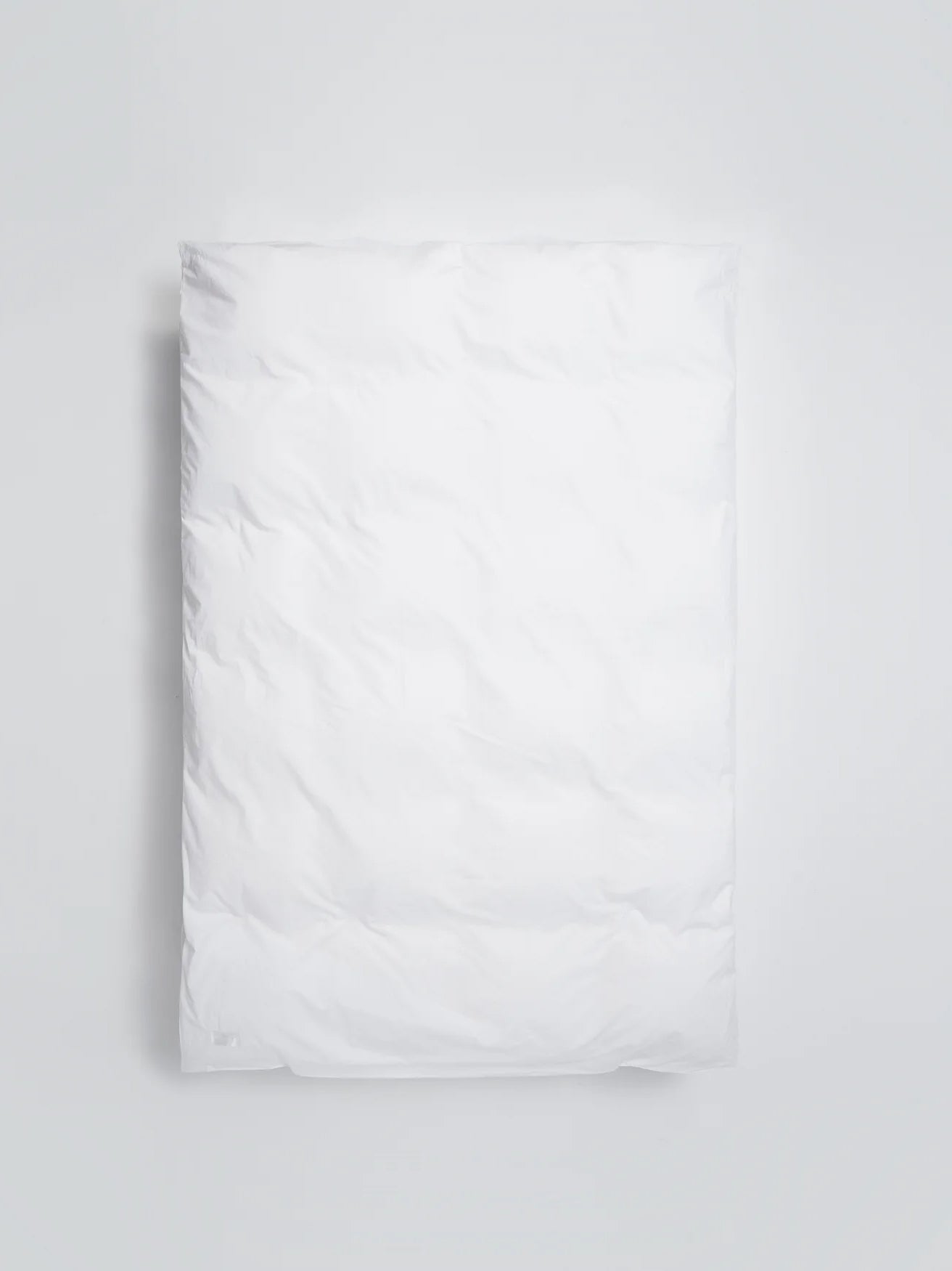 Pure Poplin Dynebetræk Single – Hvid