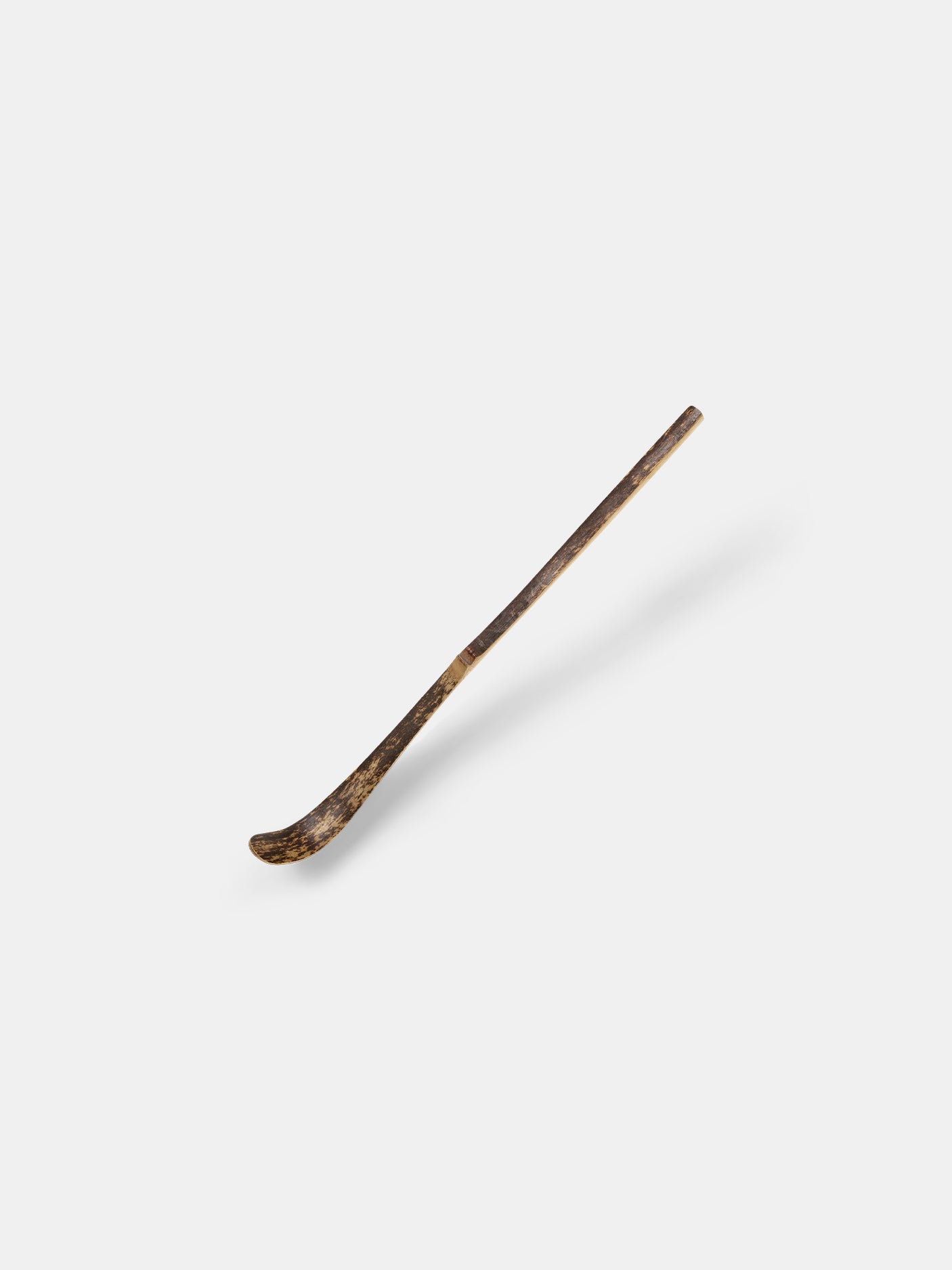 Bamboo Chashaku Spoon - Dark Bamboo