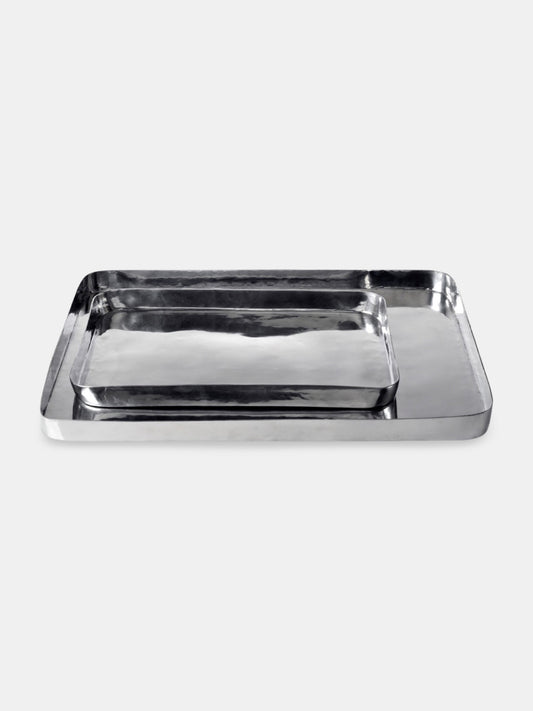 Masai Polished Aluminum Tray