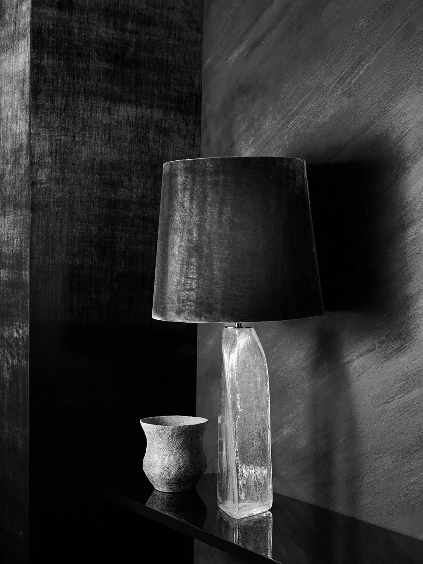 Prism Table Lamp - Frosted Glass