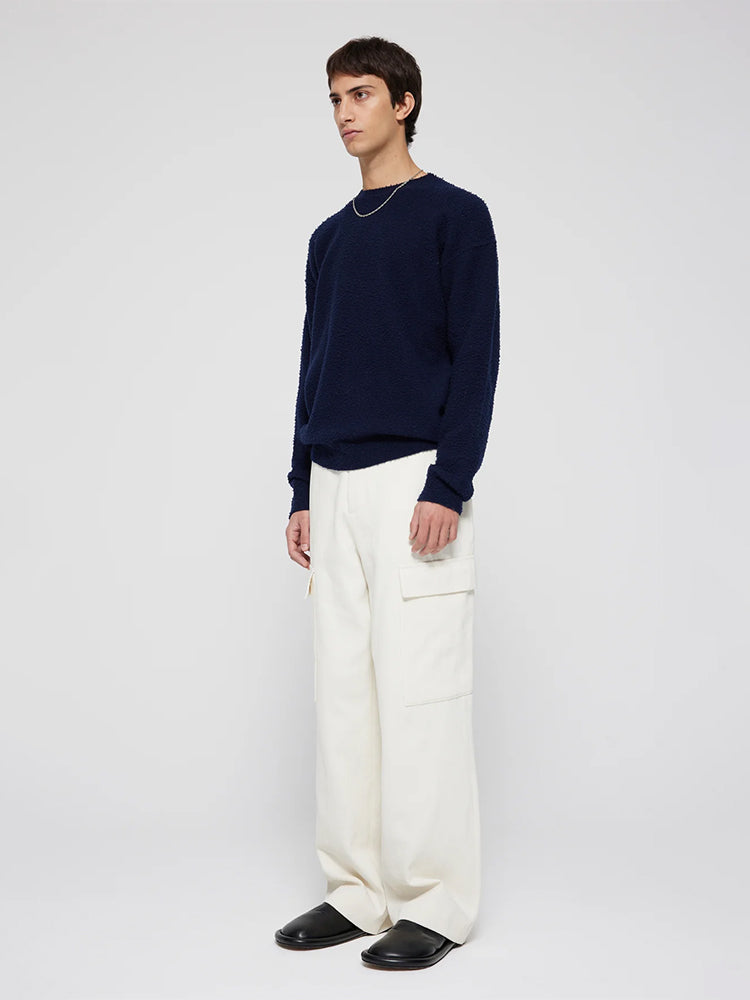 Cotton Twill Cargo Trousers