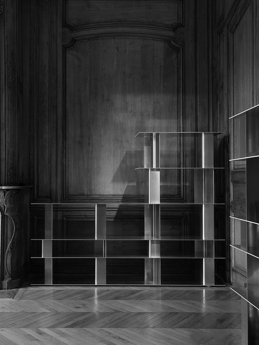 Stack 029 – Rå Modulær Aluminiumsreol