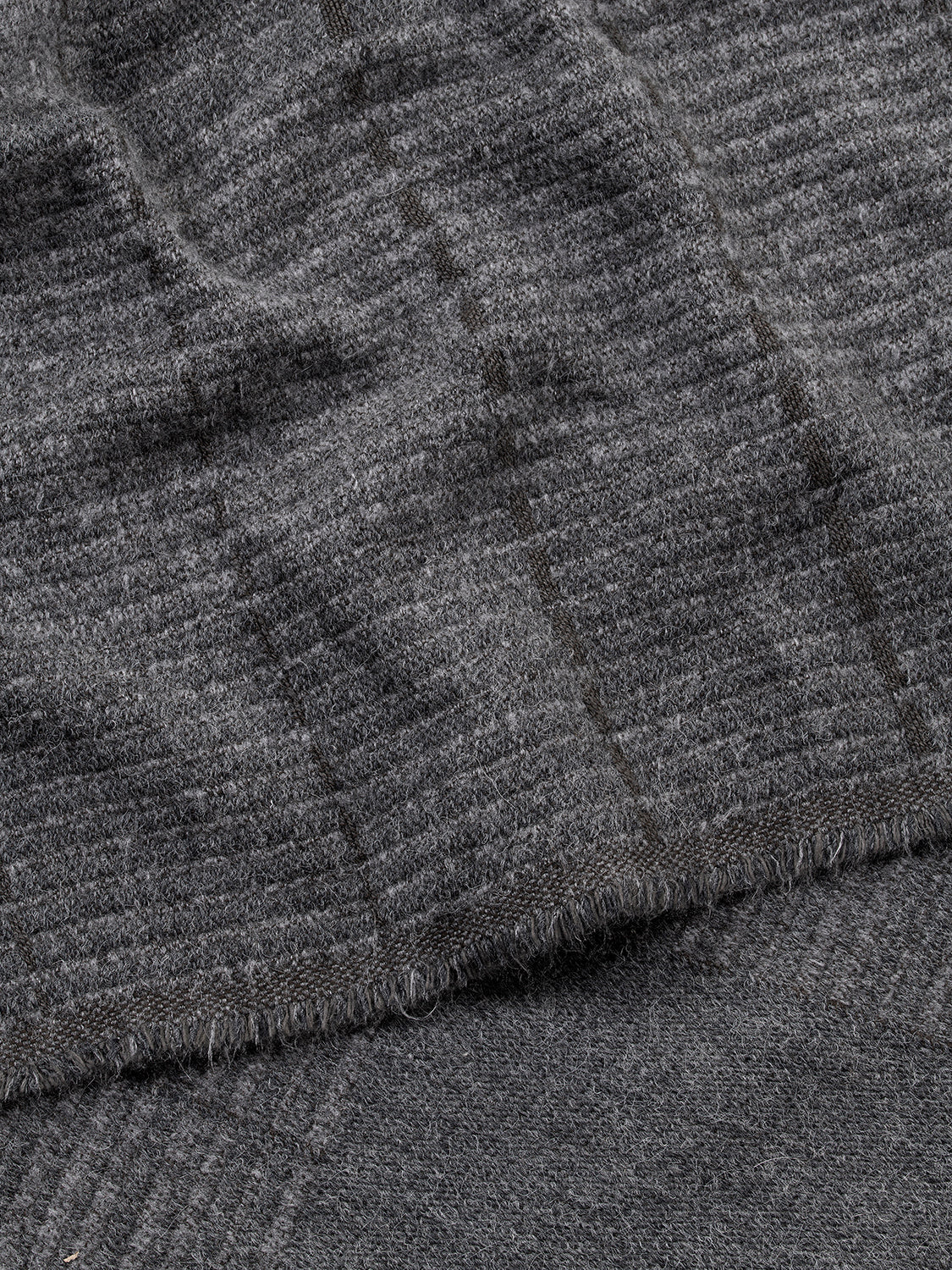 Grid Throw - Dark Grey