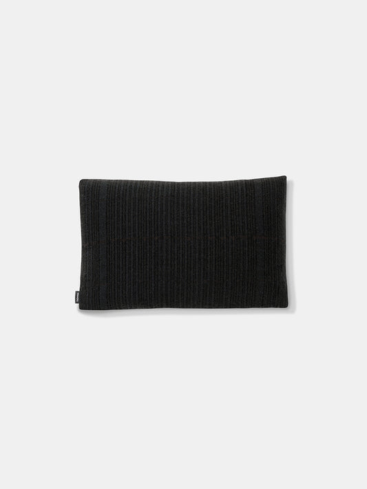 Grid Decorative Cushion - Black