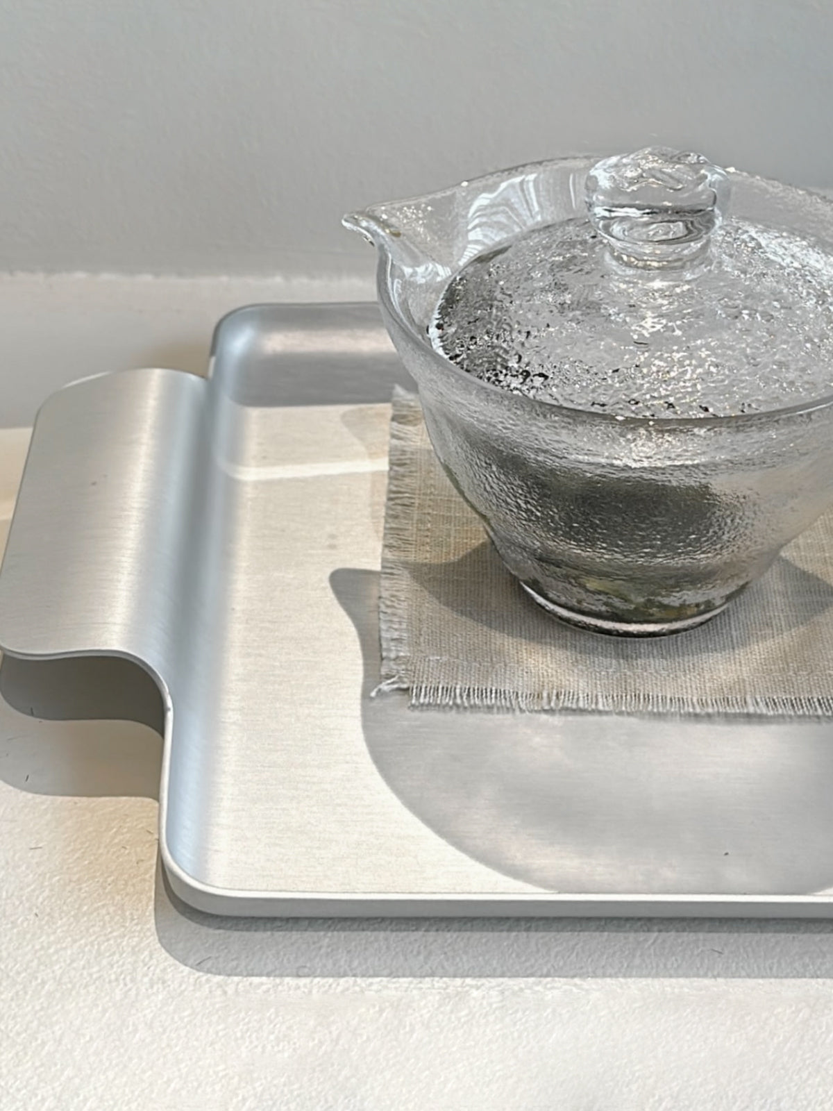Glas Pitcher med låg
