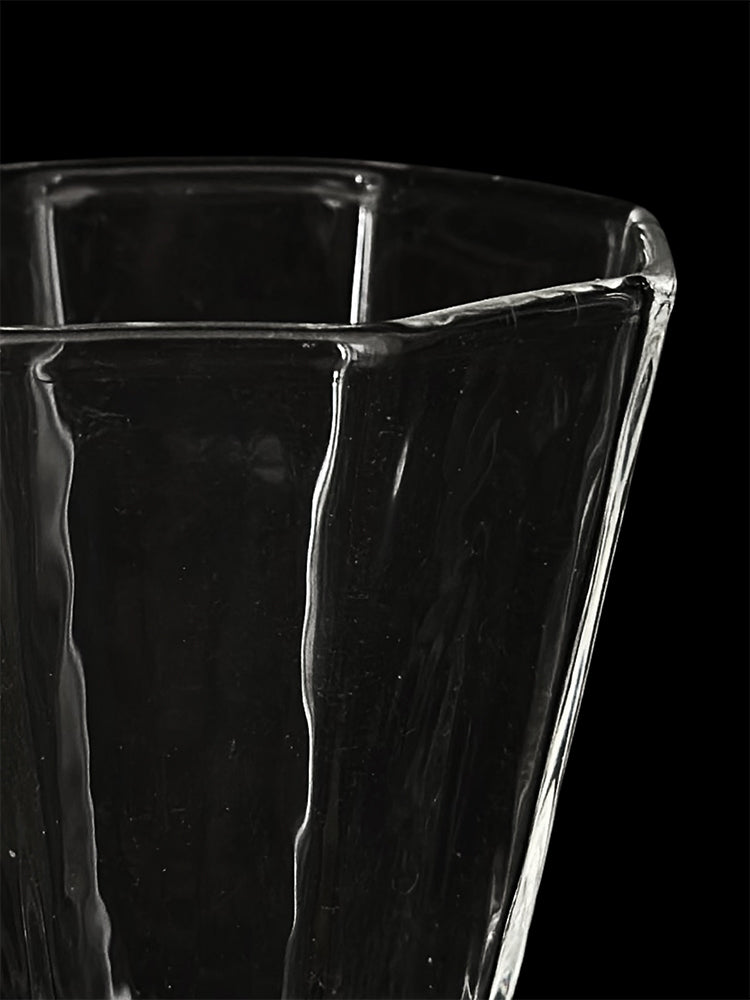 Hexagon Glass Cup