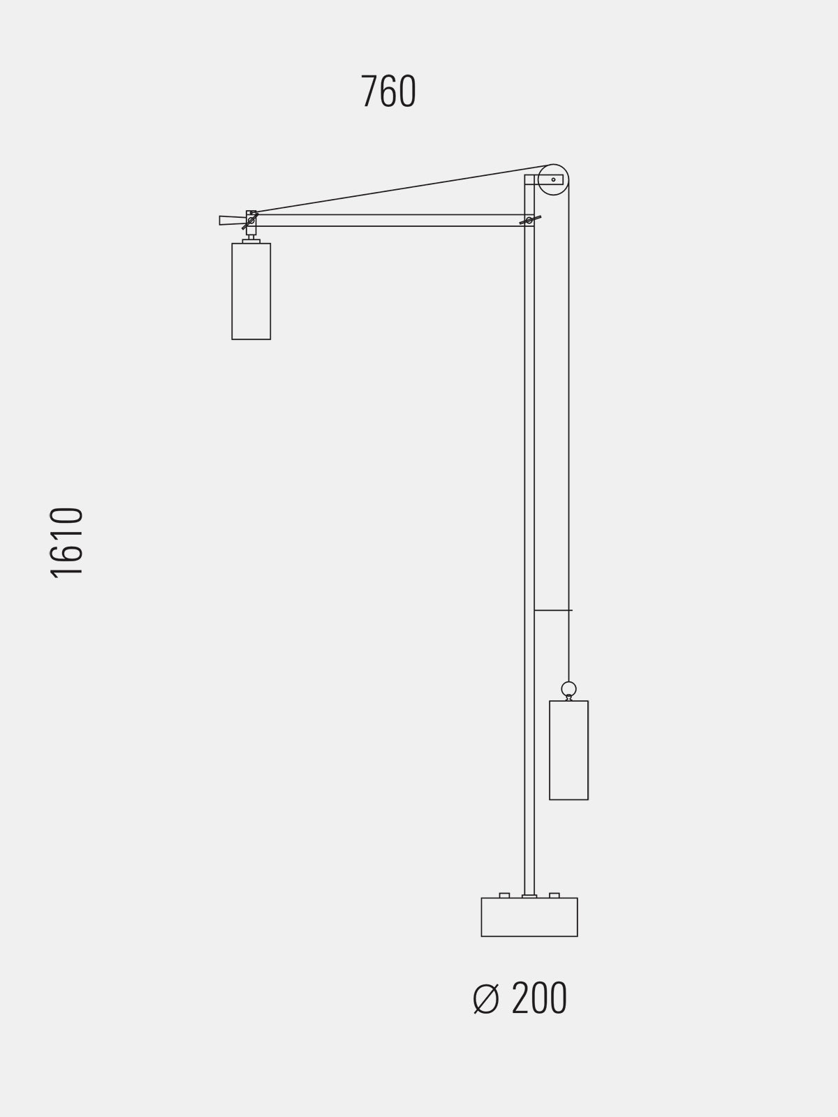Bauhaus Gulvlampe | BH 23
