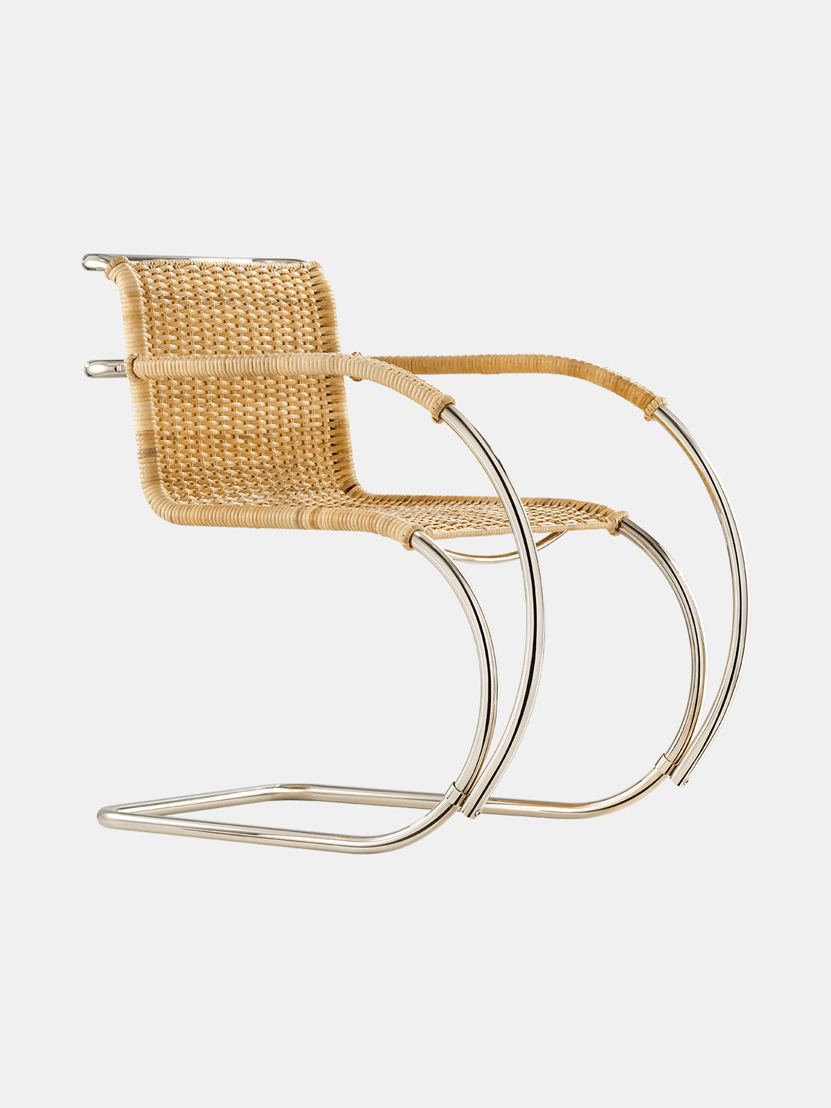 D42 Cantilever Chair With Armrests designed by  Mies Van der Rohe