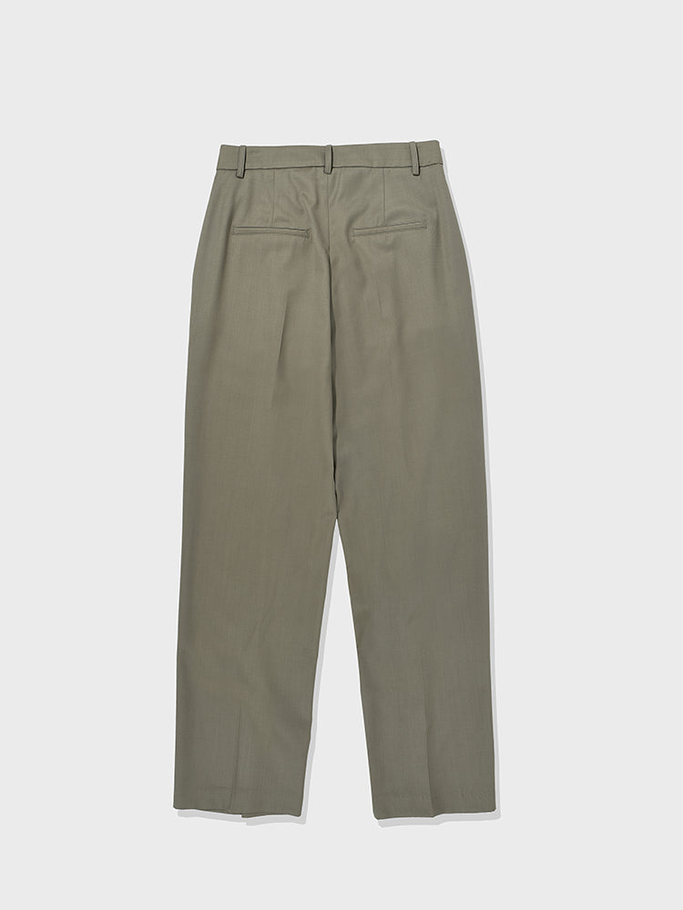 Deep Tuck Trouser