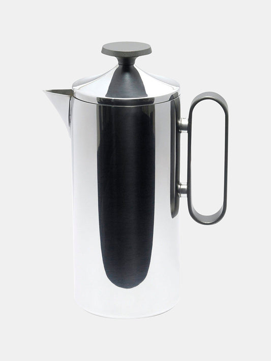 Cafetière 8 Cup, Grey Metallic Handle