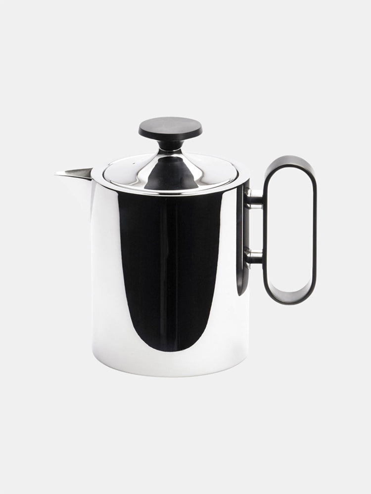 Tekande 0.5 Liter, Gråt Metallisk Håndtag