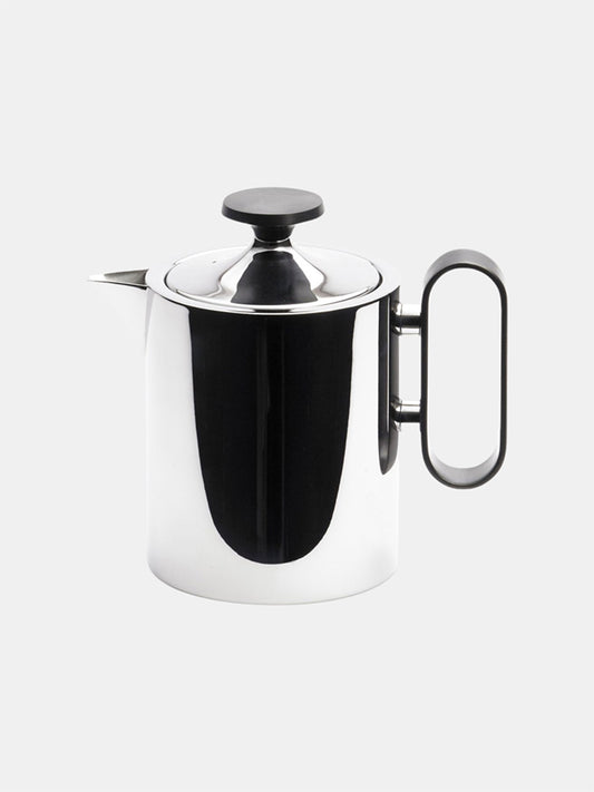 Tekande 0.5 Liter, Gråt Metallisk Håndtag