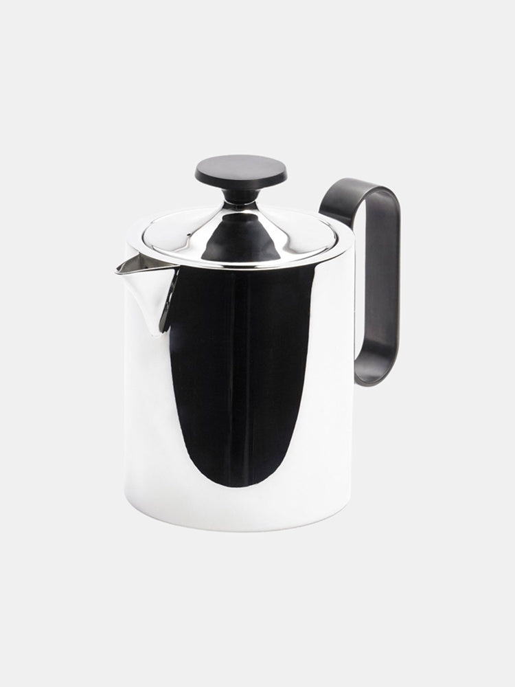 Tekande 0.5 Liter, Gråt Metallisk Håndtag