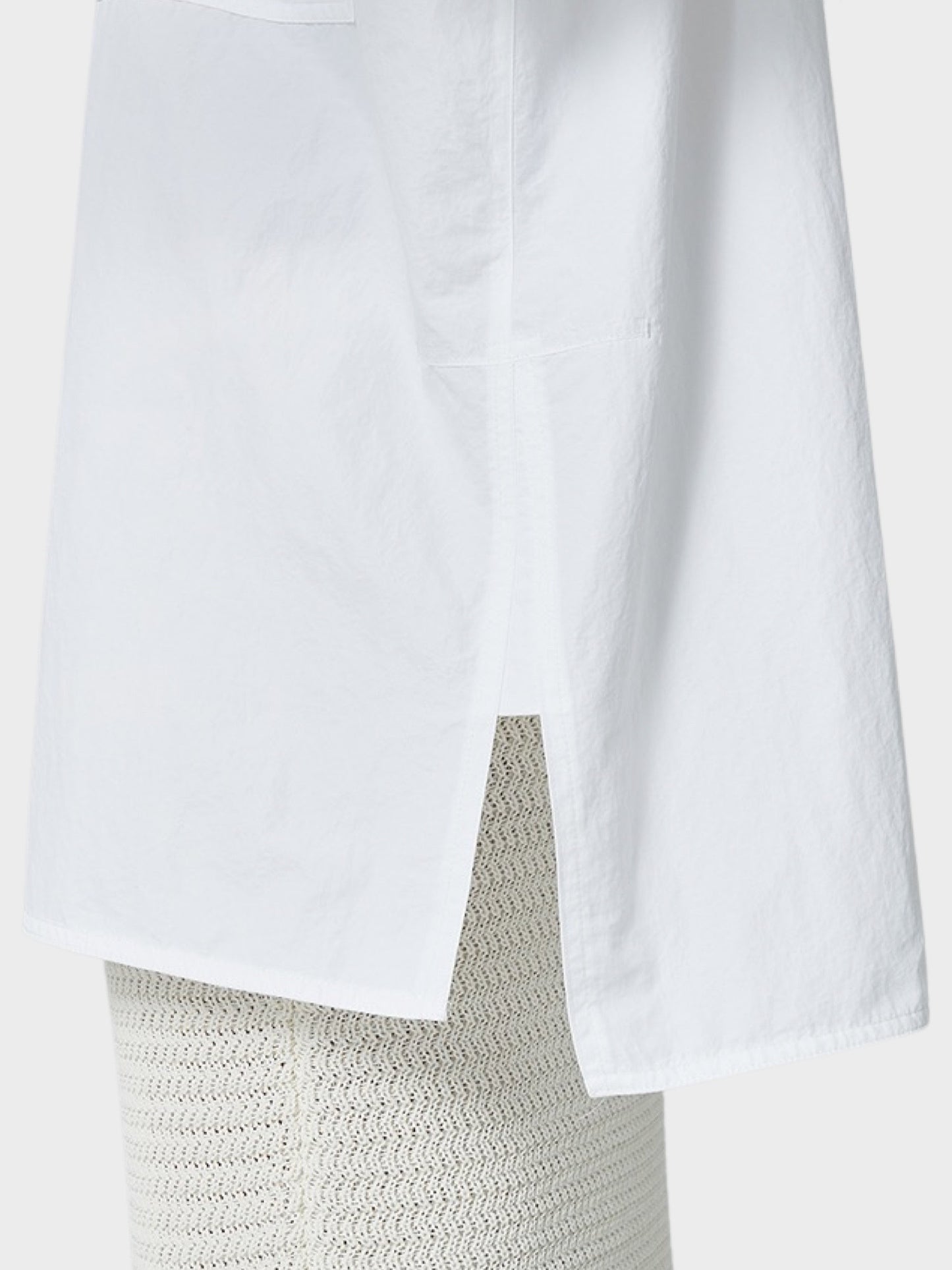 Stitch Pointed Shirt