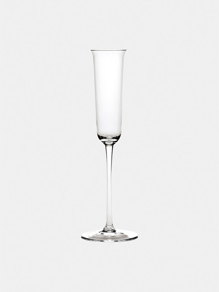 Champagne Flute Glass Grace Transparent, Set of 4 pieces