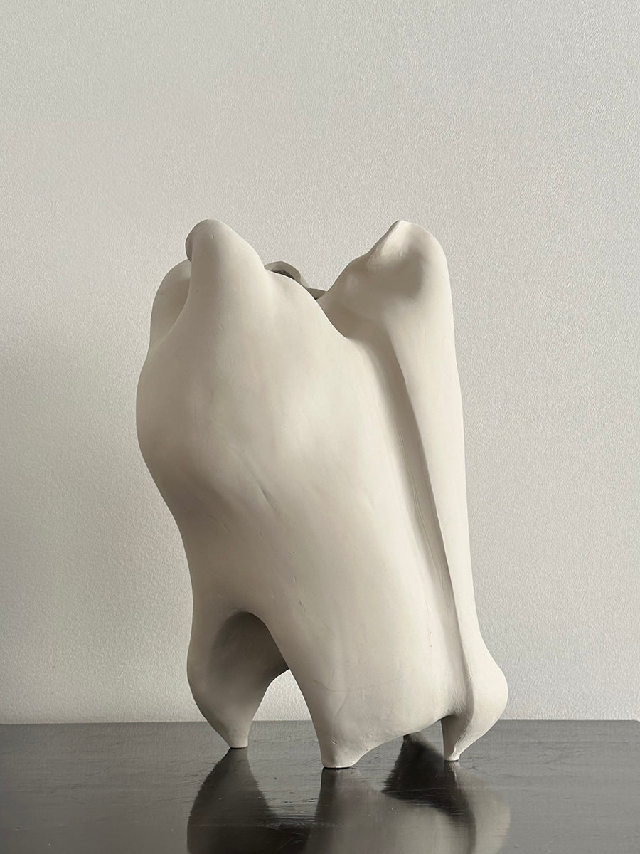 Sculpture, "No titel", White