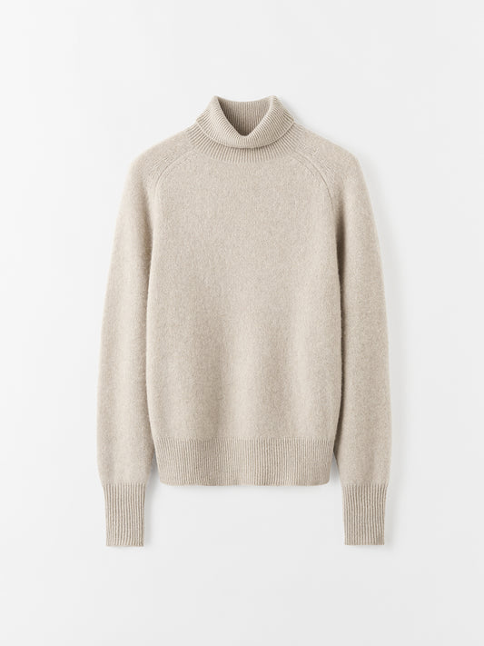 Aia Turtleneck Sweater - Buttercream