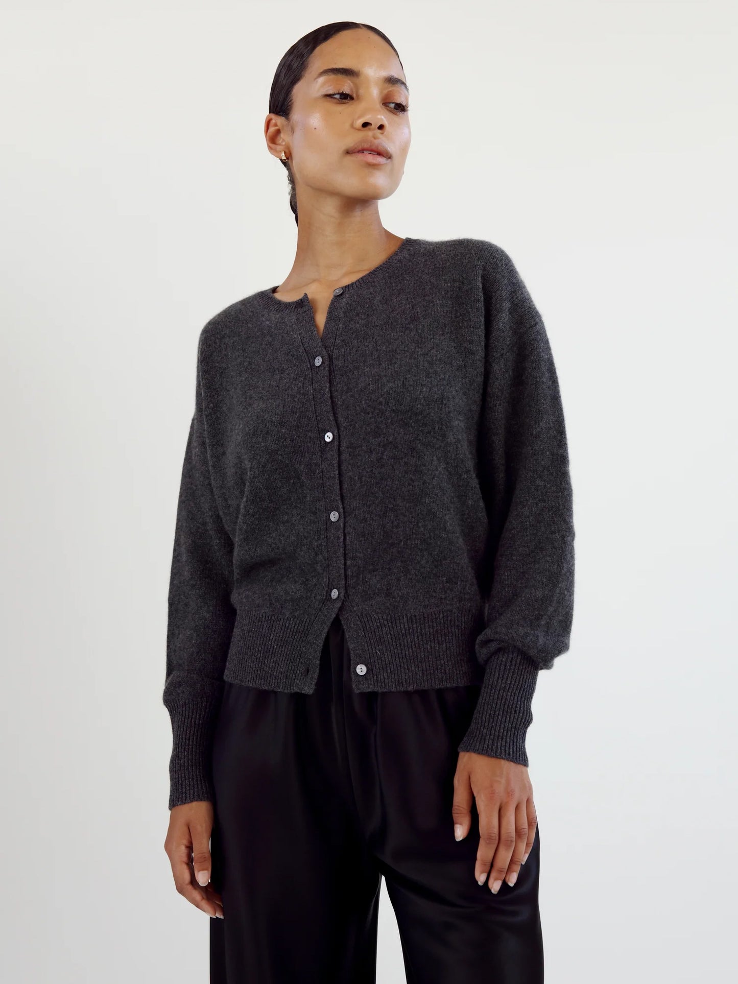 Coco Cardigan - Dark Grey