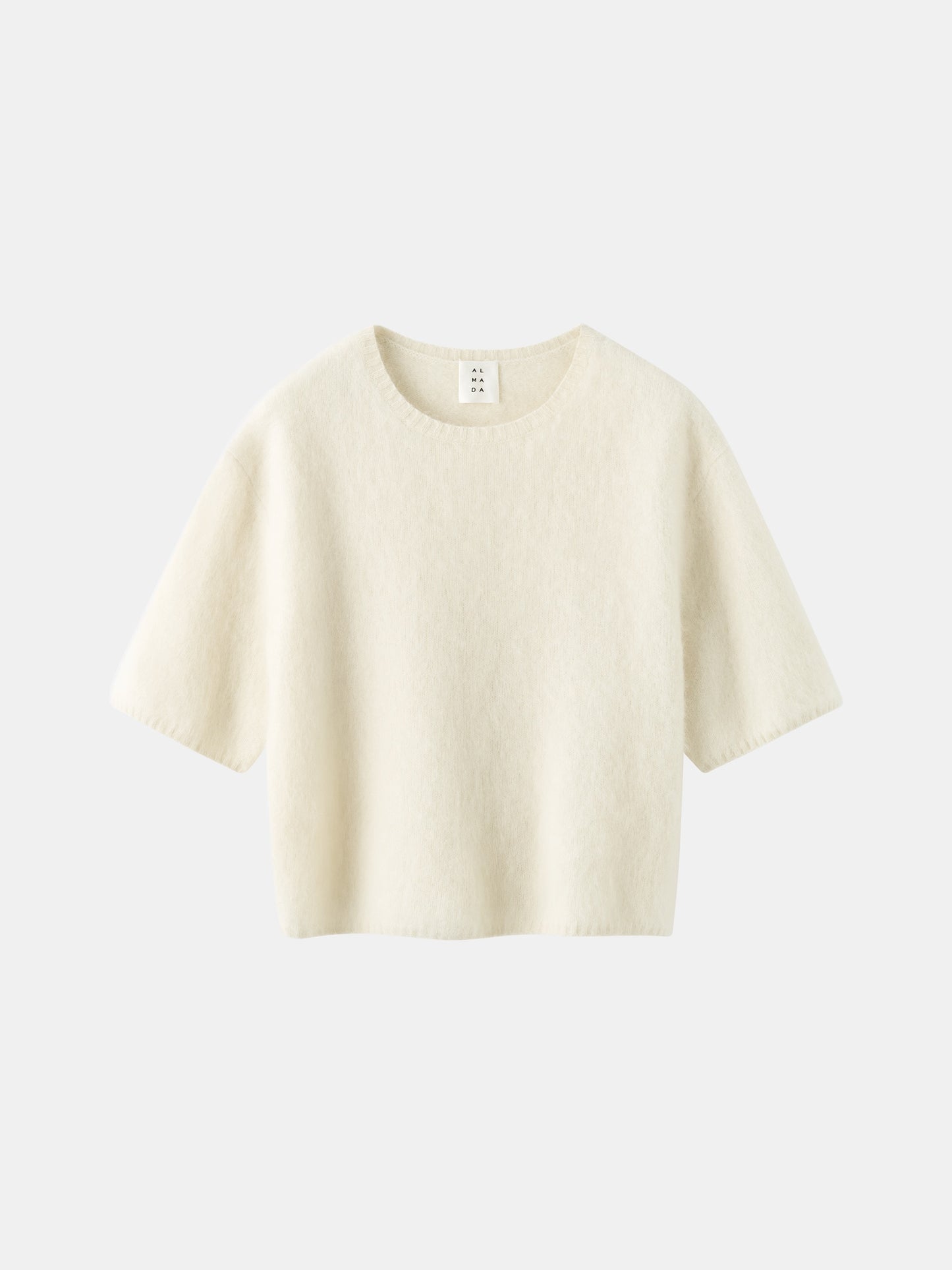 Fei Børstet T-shirt - Cream