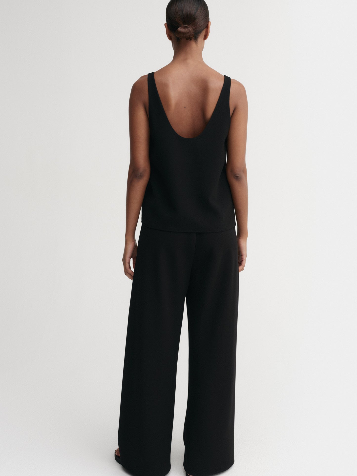 Romy Crepe Top - Black