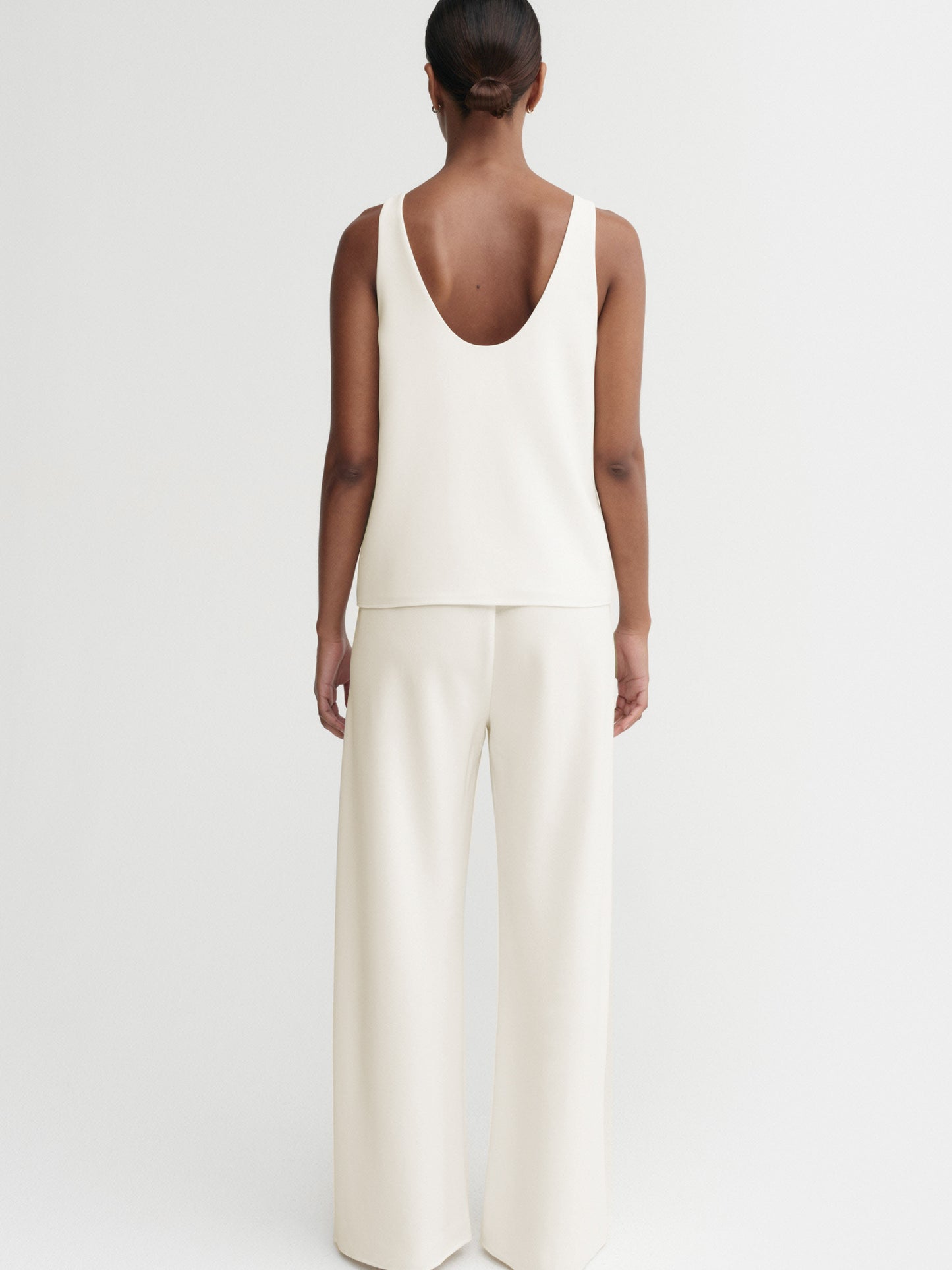 Romy Crepe Top - Cream