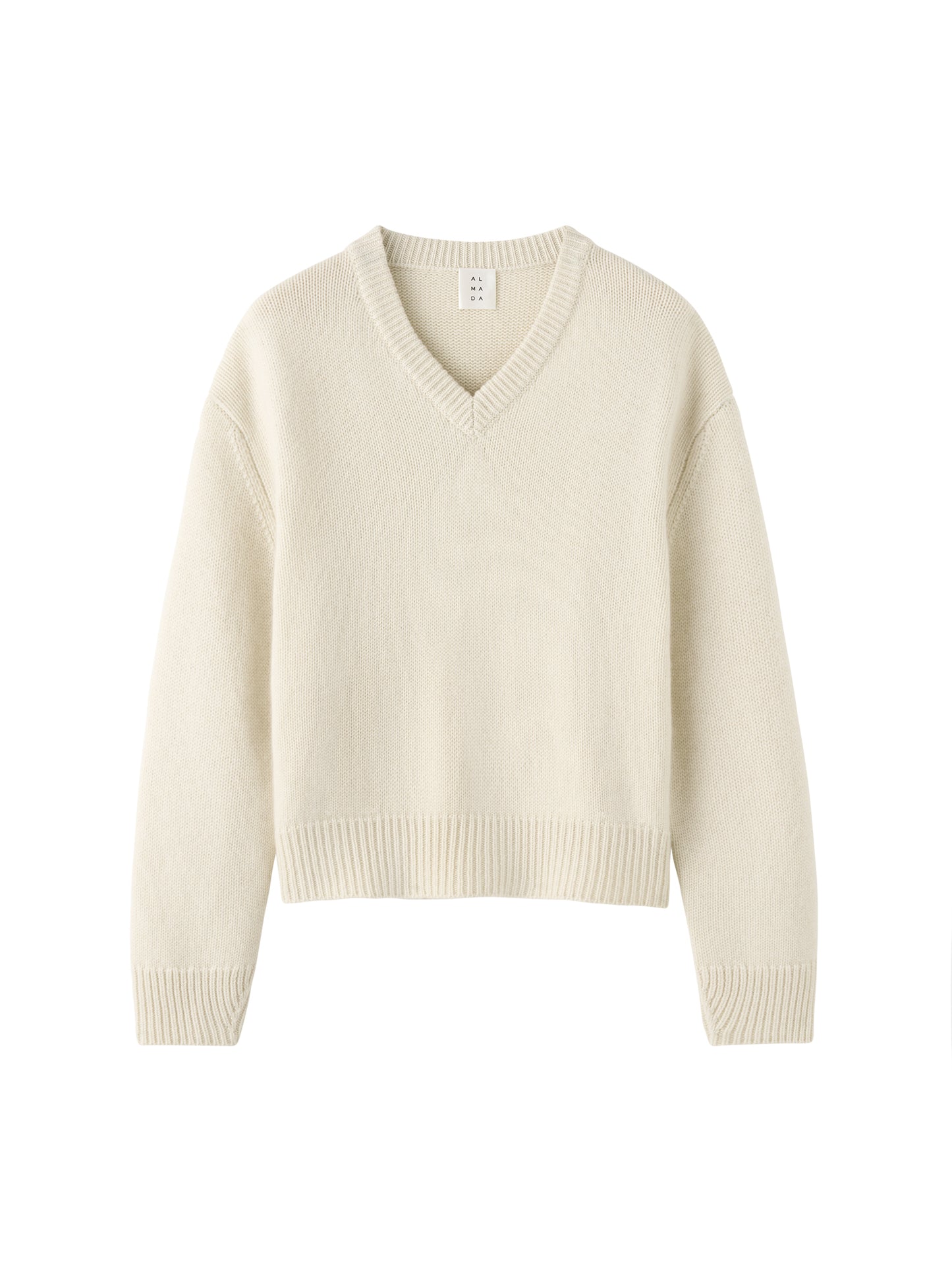 Yara V-Neck Sweater - Vanilla