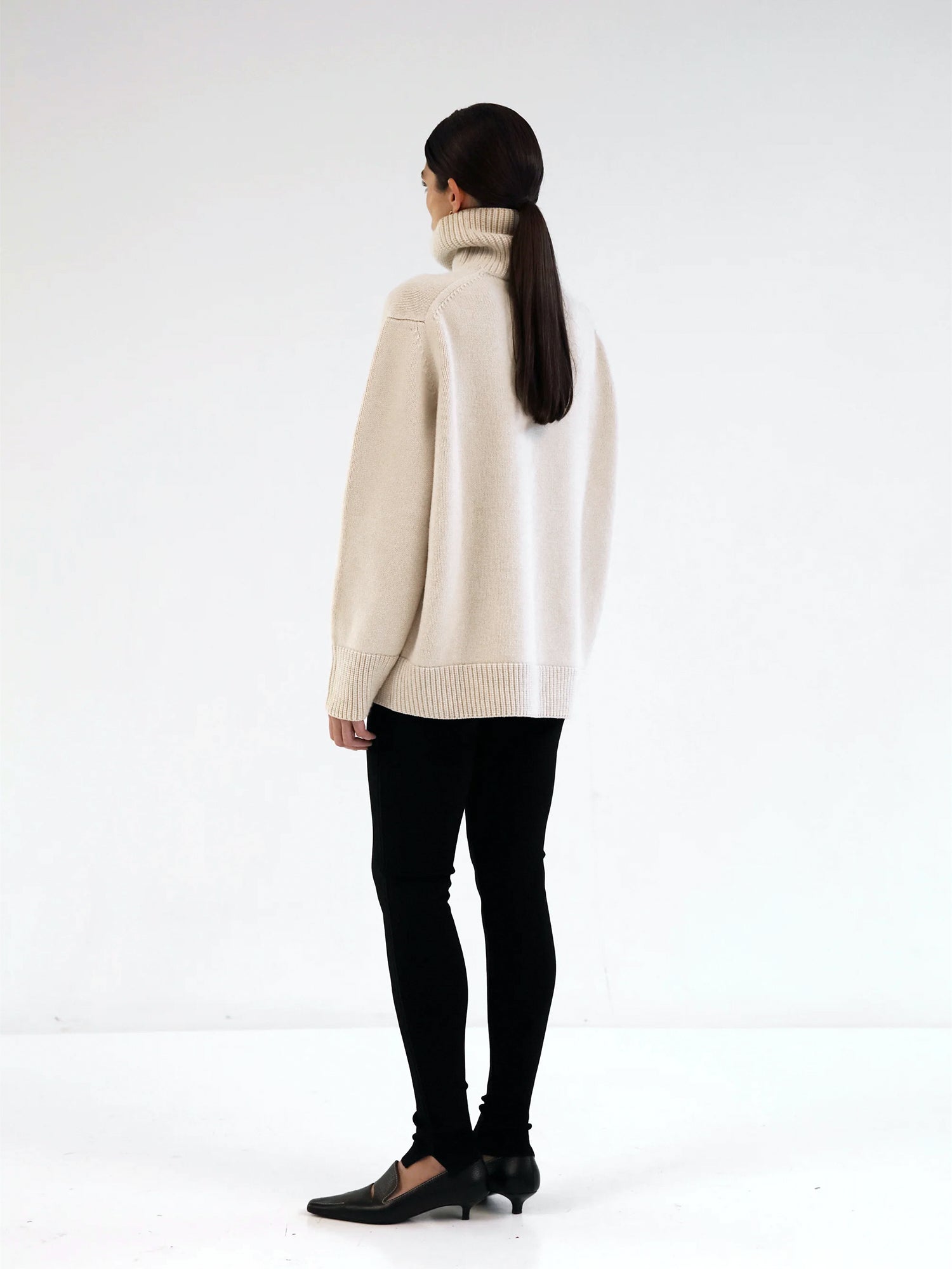 Aia Turtleneck Sweater - Buttercream – Tadaima