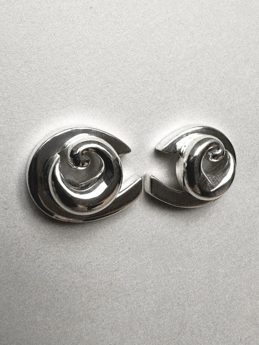 Curva Earring - Spiral