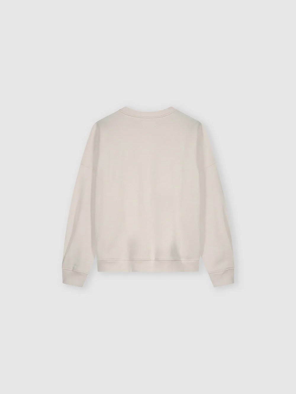 0012 Organic Sweater With Pleated Detail